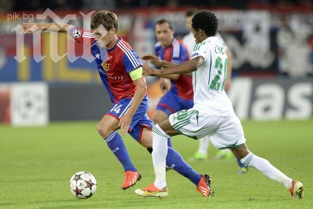 Лудогорец загуби от Базел и в гостуването си