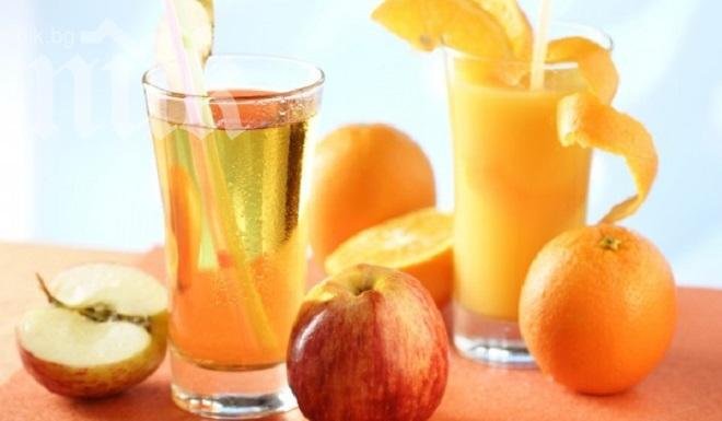 Ябълковият сок вреден, колкото газираните напитки
