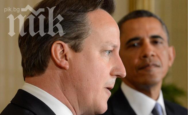 Обама и Камерън готвят сериозен ответ срещу Сирия 