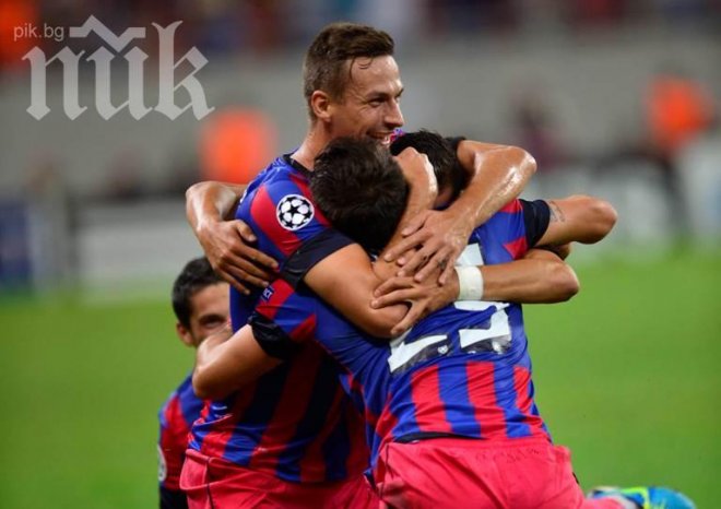 Стяуа се класира в групите на Шампионската лига, отстрани Легия в Полша