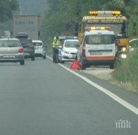 Катастрофа затвори пътя Плевен-Бяла