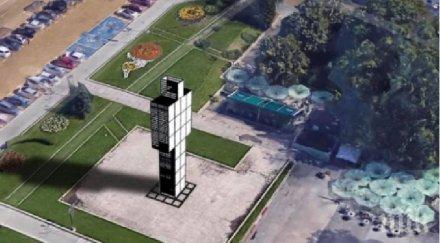 издигат метрова инсталация мястото мавзолея