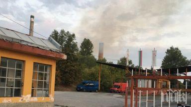 два екипа включиха гасенето пожара захарния комбинат пловдив