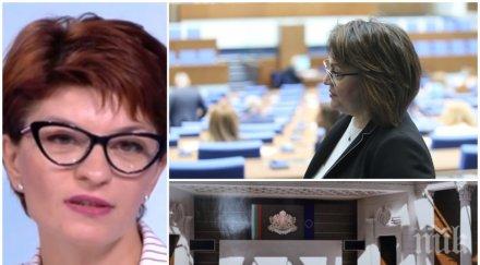 десислава атанасова разби пух прах парламентарното театро бсп корнелия нинова гласува милее хората