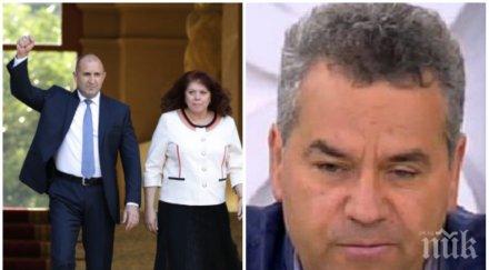 журналистът стефан ташев свали маската радев държи уличен гамен