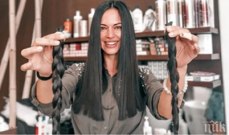 ДОБРО ДЕЛО: Фитнес кралица дари косата си на онкоболни