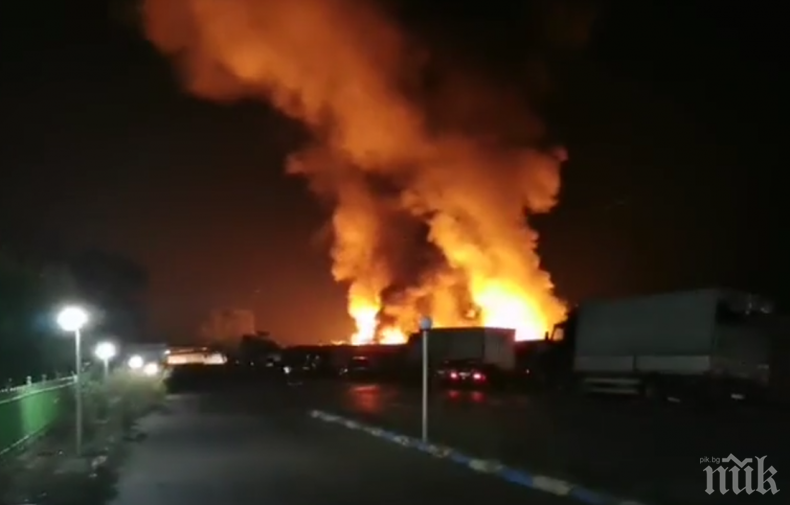 ОТ ПОСЛЕДНИТЕ МИНУТИ: Голям пожар гори край Петрич