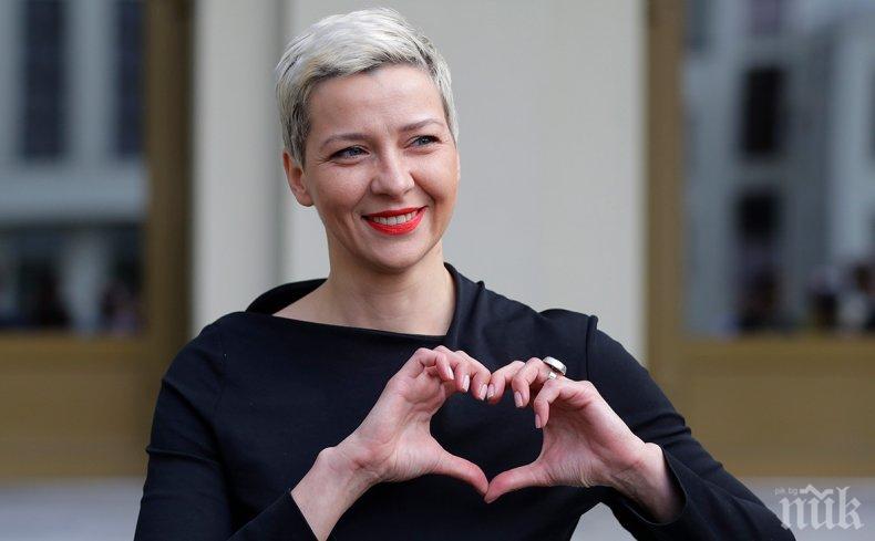 Беларуските власти повдигнаха обвинения на опозиционерката Колесникова