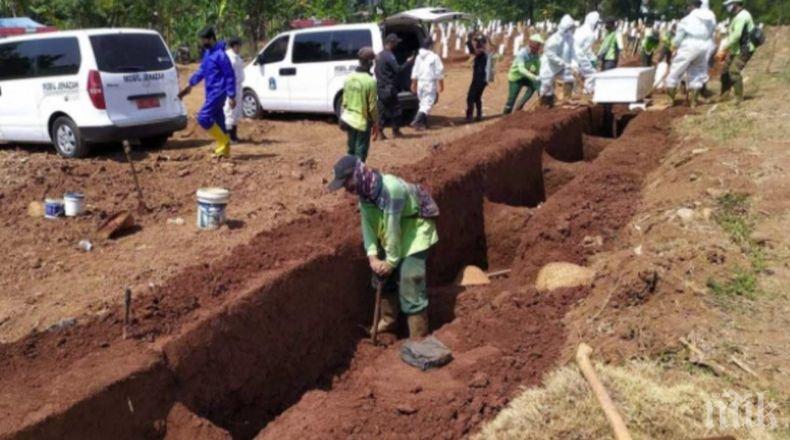 Нарушители на мерките срещу коронавируса в индонезийско село били наказани с...

 