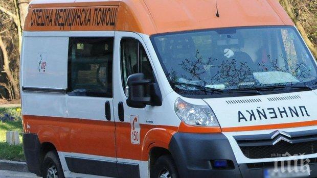 Бебе пострада тежко при катастрофа в Пловдив