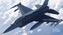 Самолети F-16 ще участват в провеждащото се у нас военно учение „Тракийска пепелянка“