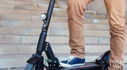 общинари обикалят варна тротинетки