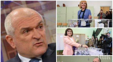 димитър главчев хвана къс пас червеното трио радев нинова мая машинното гласуване