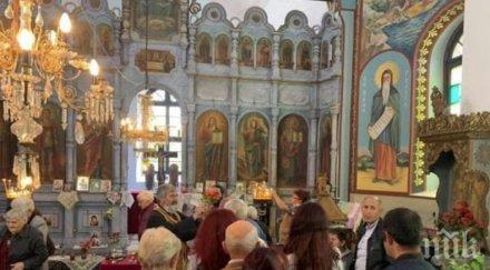 жителите голямо пещене отбелязаха годишнина създаването храм георги победоносец