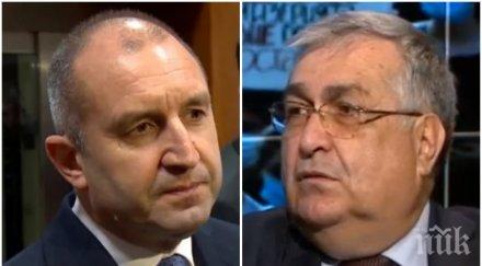 Проф. Близнашки: Голямата трагедия ще е, ако властта се концентрира в ръцете безотговорен човек като Румен Радев. Той няма какво да предложи на нацията