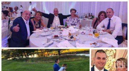 уникално разточителство снахата илияна йотова венчала рокля бона румен радев георги гергов снимки