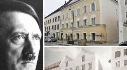 реновиране родната къща адолф хитлер става