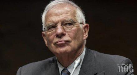 жозеп борел сащ нямат пълномощията искат възстановяване санкциите иран