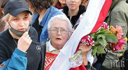 годишна прабаба едно лицата протестите беларус