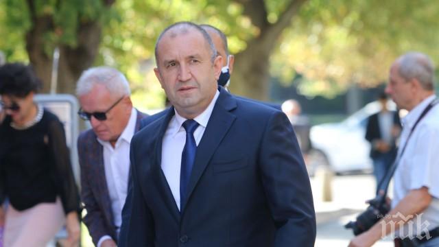Ето какво каза Румен Радев за Деня на Независимостта