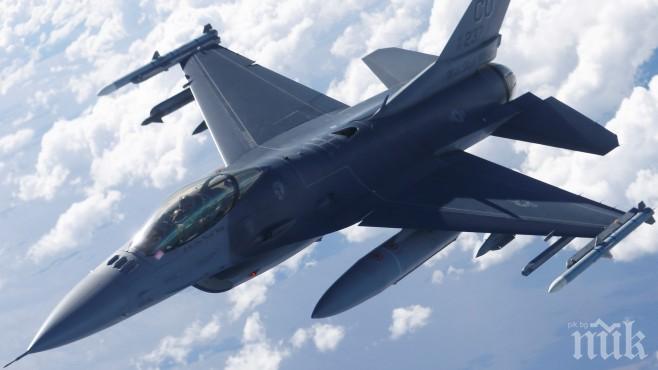 Самолети F-16 ще участват в провеждащото се у нас военно учение „Тракийска пепелянка“