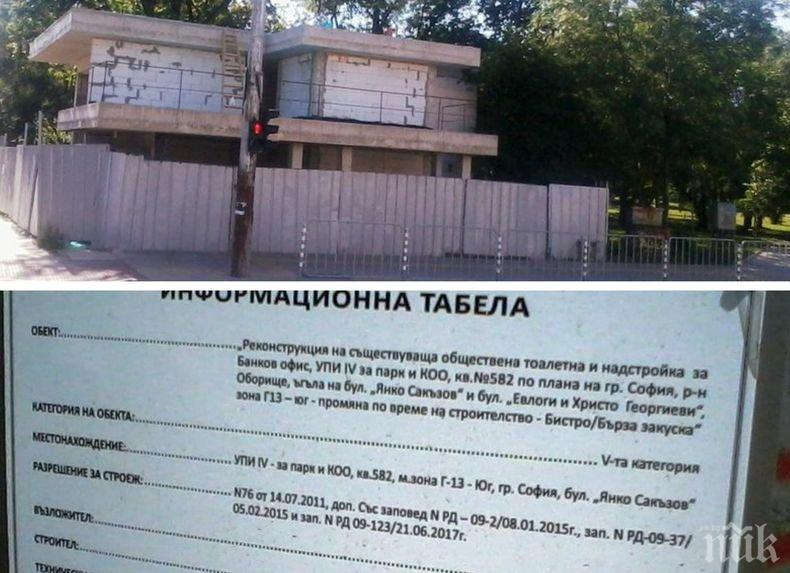 СИГНАЛ ДО ПИК: Кмет на ДеБъ бетонира и ударно застроява емблематичния парк „Заимов“ в София