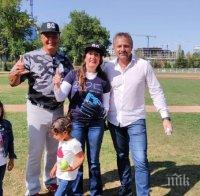 Мъжът на Миглена Ангелова в опасна близост с Херо Мустафа (СНИМКИ)