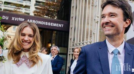 супермоделът наталия водянова омъжи отново