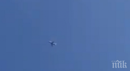 държавният фалкон шашнал бургазлии планово облитане