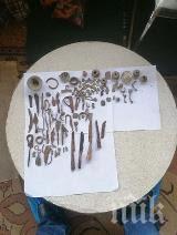 полицията разби канал износ антики снимки