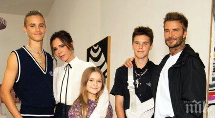 бекъм чехли бели чорапки ревю виктория