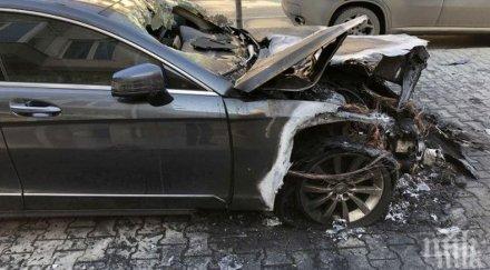 трагедия мъж загина жесток сблъсък два мерцедеса