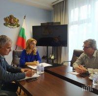 Вицепремиерът Марияна Николова проведе работна среща с председателя на БТС