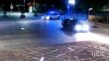 Зрелищна полицейска гонка в Калифорния (ВИДЕО)