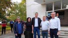 Димитър Николов подкрепи кандидата за кмет на с. Карагеоргиево Метин Латифов