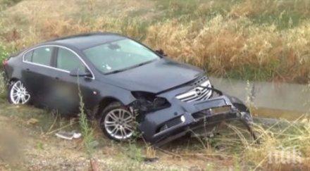 поляк обърна опела каскада летище бургас