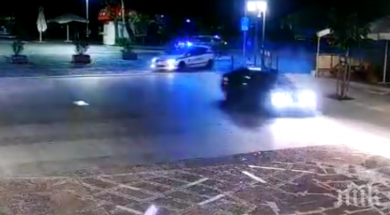 зрелищна полицейска гонка калифорния видео