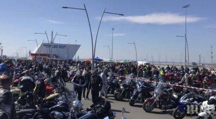 мотористи бургас почетоха паметта загиналите пътя