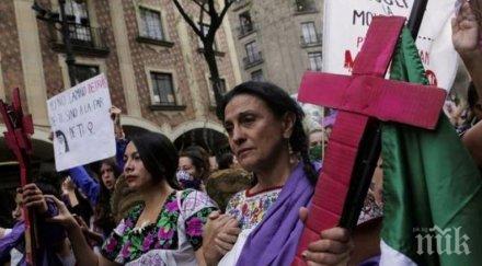 сблъсъци време протест легализиране абортите мексико