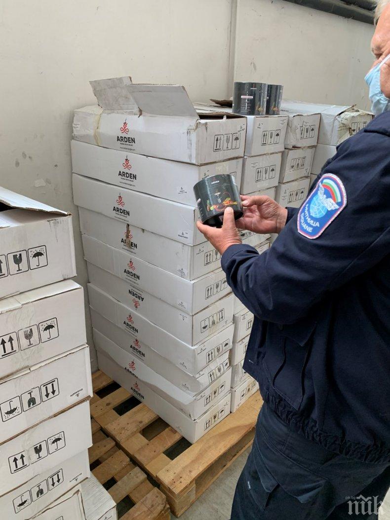 740 кг тютюн за наргиле задържаха митнически служители на ГКПП Гюешево