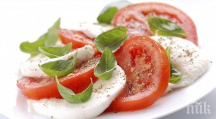 домати моцарела съчетавайте продукти имате проблеми стомаха