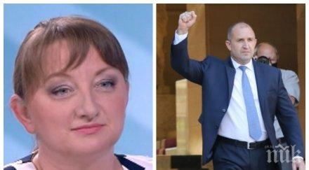 деница сачева дойче веле президентът подклажда насилието