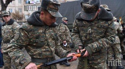 напрежението расте азербайджан започна настъпление град фюзули