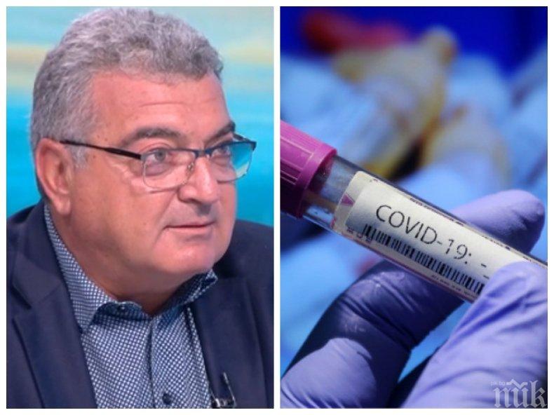 Шефът на РЗИ-София д-р Данчо Пенчев: 80 на сто от заразените с COVID-19 в училищата са в лека и безсимптомна форма