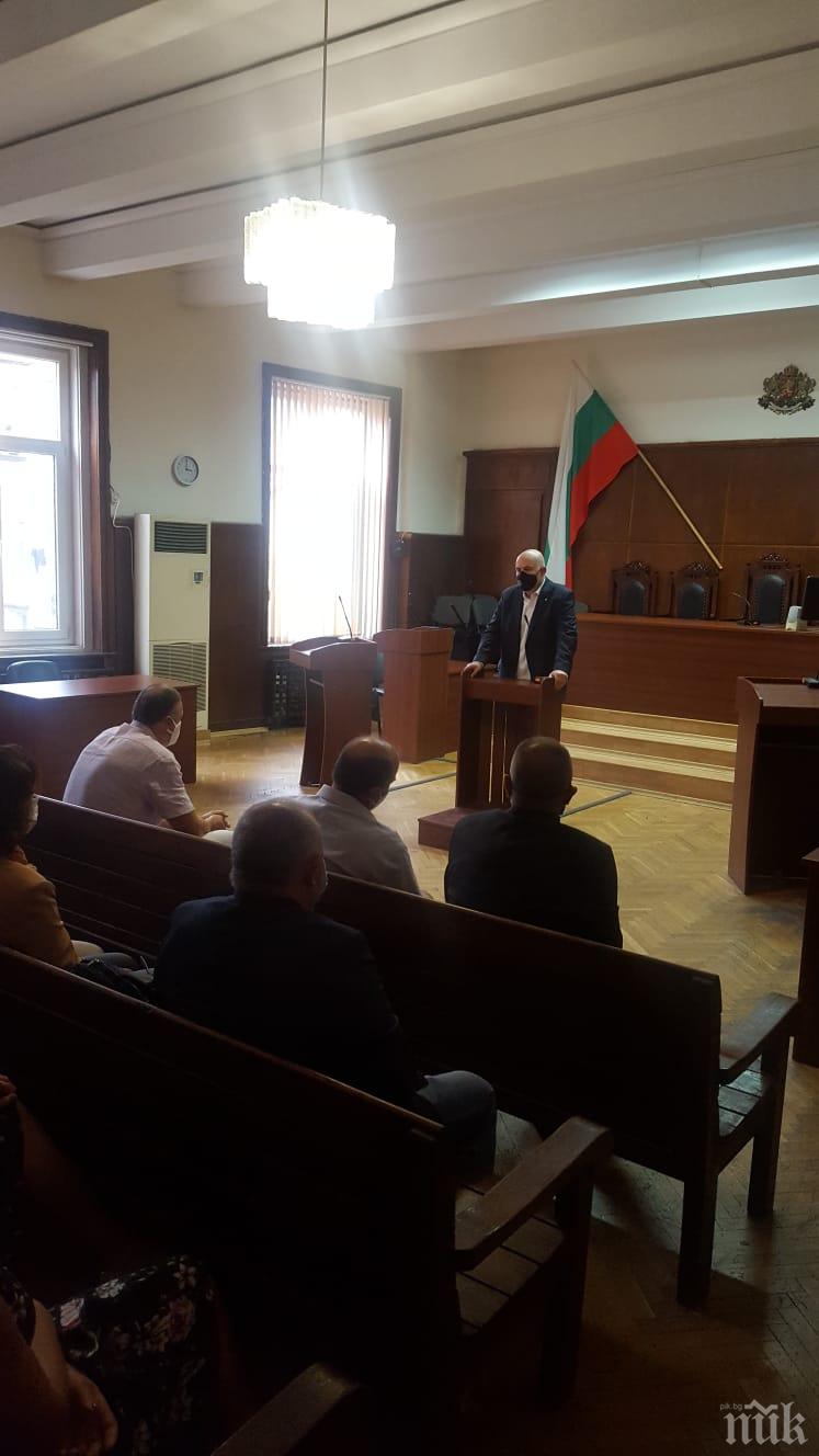 Главният прокурор Иван Гешев проведе среща с колегията в Хасково (СНИМКИ)
