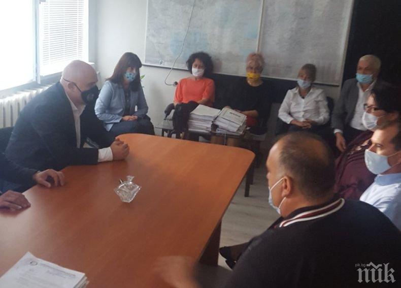 Главният прокурор Гешев се срещна и с магистрати в Кърджали