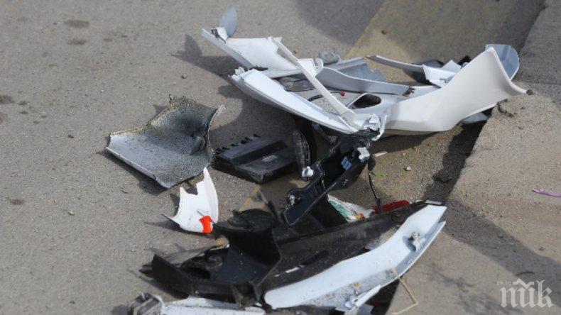 Млад шофьор бере душа в болница след меле на пътя Русе - Велико Търово