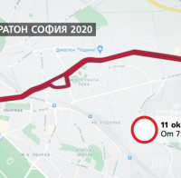 Голям маратон променя движението в София другия уикенд