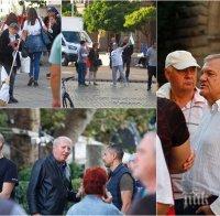 Виктор Димчев разобличи метежниците - един с каруца препречва кръговото в Русе, в центъра на София положението е трагично (СНИМКИ)