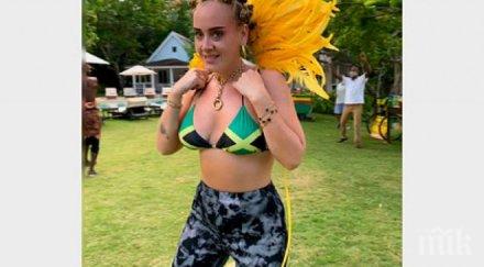 отслабналата килограма адел отново влюбена рапър заподозреният